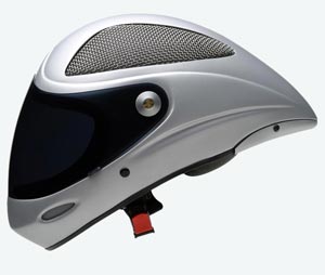 Capacete Icaro 4fight LT Grid integral Silver Velvet