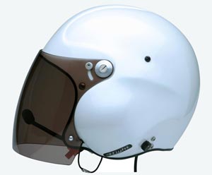 Capacete Icaro Omega 2 - Pearl White