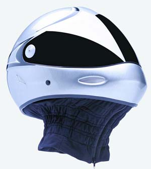 Capacete Icaro 4fight Skydive - Aluminiun Brush