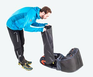 Sistema de inflagem do protetor PERMAIR da selete Breeze