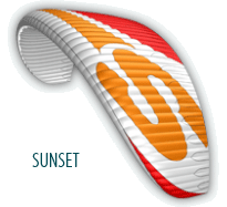 Parapente LEAF LIGHT sunset