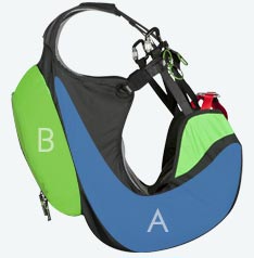 Compartimentos Selete Supair Kinder - Infantil