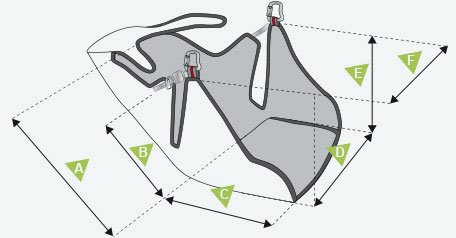 Medidas selete Supair Access 2 Bump